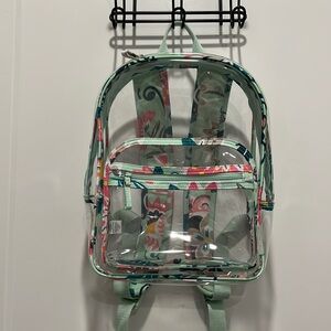 Vera Bradley Clear Backpack